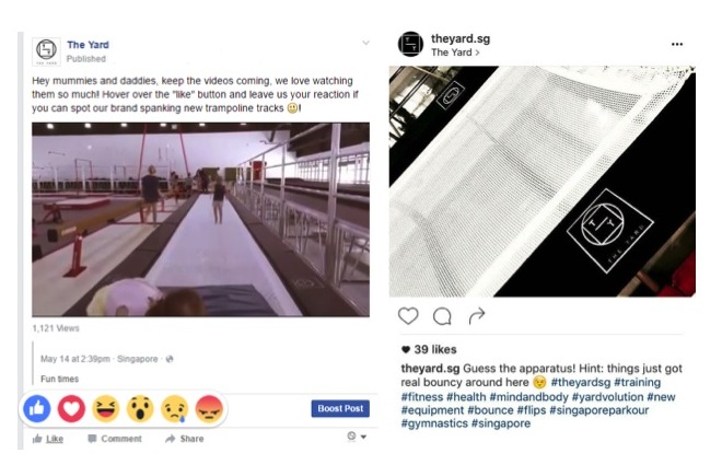 Social media advertising on mixed platforms